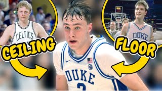 Cooper Flaggs Ceiling amp Floor  Larry Bird or Christian Laettner [upl. by Brockie]