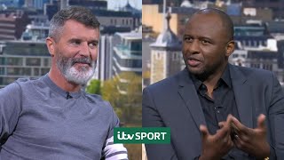 Roy Keane and Patrick Vieira best bits from France v Germany  ITV Sport [upl. by Jerol]