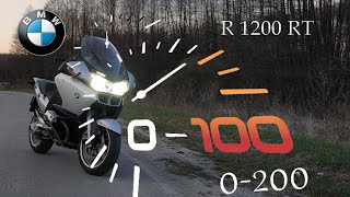 BMW R1200RT 0  200 [upl. by Linsk]