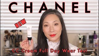 CHANEL New CC Cream Full Day Wear Test [upl. by Enyamrahs]