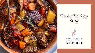 Classic Venison Stew [upl. by Gosser]