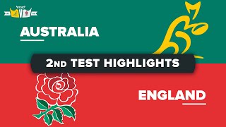 July Internationals  Australia v England  Second Test Highlights [upl. by Joacimah]