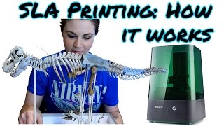 SLA 3D Printing How it works [upl. by Alrak]