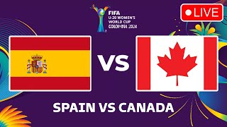 SPAIN VS CANADA FIFA U20 Womens World Cup 2024 Round of 16 Preview Predictions amp Head to head [upl. by Eznyl]