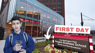 First Day at Rutgers University [upl. by Mccomb980]