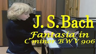 JSBACH  Fantasia in C minor Elisey Mysin [upl. by Anilrac]