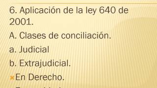 15 Conciliación Conciliación en general y como requisito de procedibilidad [upl. by Elleivad571]