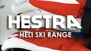 Hestra Heli Ski Army Leather Range Overview [upl. by Ylas895]