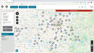 Watch live Track the latest outages from Oncor [upl. by Davine]