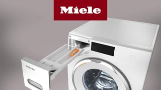 Waschmaschine W1 WaschmittelEinspülkasten reinigen I Miele [upl. by Adnorahc]