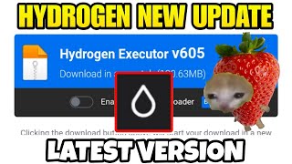 Hydrogen Executor New Update v605  Fluxus Executor Mobile amp Delta Executor  Hydrogen Download [upl. by Acinnej]