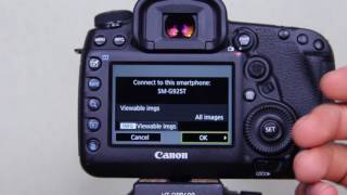 How To Connect The 5D Mark IV WiFi [upl. by Reivaz]