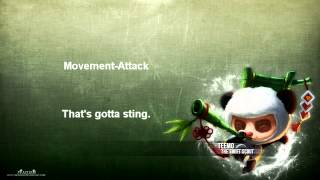 League of Legends Teemo Quotes [upl. by Liederman]