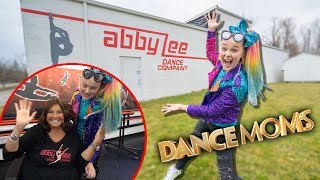 TOUR OF THE quotDANCE MOMSquot SET ALDC Original Studio  JoJo Siwa [upl. by Ahseya274]