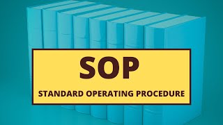 What is Standard Operating Procedure  SOP  Pharma Industry [upl. by Notnats]