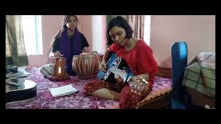 Fagoonero mohonayThis song played by ARPITA in Guitar class [upl. by Enal]