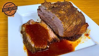 How to cook BEEF BRISKET recipe in a Slow Cooker Crock Pot 4K [upl. by Gamali700]