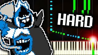 CHAOS KING from DELTARUNE  Piano Tutorial [upl. by Ateinotna265]