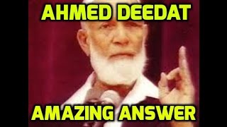 Ahmed Deedat Answers quotCorruption in Bible or Quranquot [upl. by Romaine]