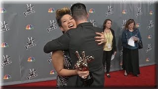 Adam Levine amp Tessanne Chin  Celebrate The Win  The Voice Season 5 Finale [upl. by Lirba]