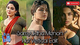 Samyuktha Menon hot vertical edits in Virupaksha Movie 💥  samyukthamenon virupaksha actress hot [upl. by Holds687]