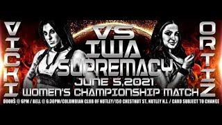 Womens Championship Gabby Ortiz vs Vivacious Vicious Vicki C [upl. by Wilkey]