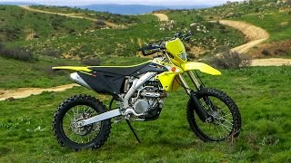 2017 Suzuki RMX 450Z  Dirt Bike Magazine [upl. by Arakaj]