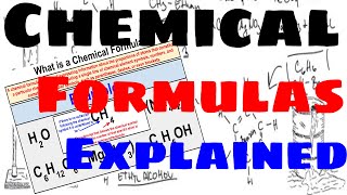 Chemical Formulas  Explained [upl. by Portuna]