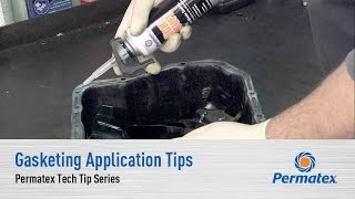 Gasketing Application Tips Permatex Tech Tip Series [upl. by Hodgson]