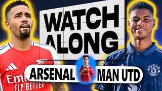 ARSENAL vs MAN UNITED PRESEASON  LIVE STREAM WATCHALONG [upl. by Atined]