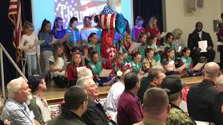 WCASD  East Bradford Elementary School Veterans Day 2018 [upl. by Ardnazil644]