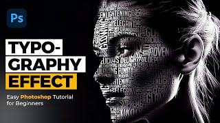 Text Portrait Effect Photoshop Tutorial [upl. by Mcgregor575]