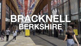 Bracknell Town Centre Street View Berkshire UK England 🇬🇧 4K HDR [upl. by Triley118]