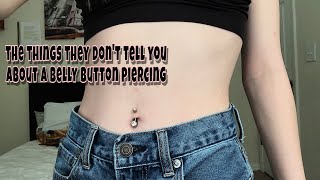 things they don’t tell you about belly button piercings [upl. by Swartz]