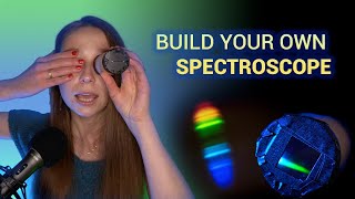 Build your own spectroscope kids crafting activity  Cambridge Festival 2021 [upl. by Euqnom800]