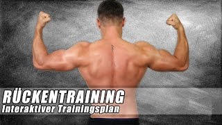 Rückentraining  Hanteltraining zuhause  Fitnessplan [upl. by Oicaro]