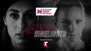 Round 8  Collingwood Magpies vs GIANTS Netball highlights [upl. by Liakim]