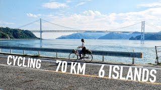 Japans Most Beautiful Cycling Route  Shimanami Kaido Travel Guide [upl. by Araek]