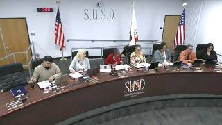 Jan 28 2025 SUSD Board Meeting at 400 PM [upl. by Oirasec]