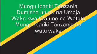 Wimbo wa Taifa la Tanzania [upl. by Ibok]