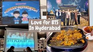 Korean Restaurant In Hyderabad BTS HYBELABELS Goguryeo Madhapur Hyderabad [upl. by Isabel]