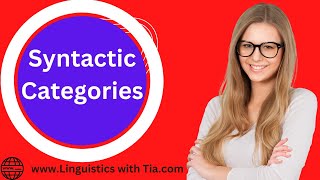 Syntactic Categories in Linguistics [upl. by Broder390]