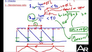 05 Design of Truss Railway bridge members [upl. by Inor]