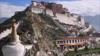 Beautiful Ancient City in the China Travel  Potala Palace Lhasa Tibet [upl. by Yrtneg]