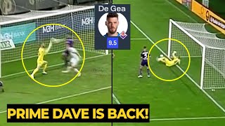 De Gea made several CRAZY SAVES helping 9 Fiorentina players DRAMATIC WIN in last night game [upl. by Anima]