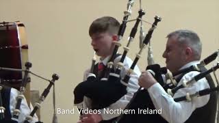 Drumquin Pipe Band Full Clip  Kirlishs Indoor Concert 2023 [upl. by Kcirred463]