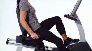 Life Fitness R3 Recumbent Lifecycle Bike [upl. by Lleon]