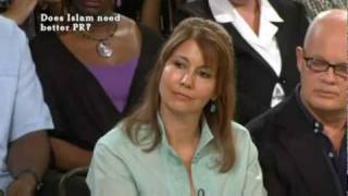 Kristiane Backer In Debate About Islam On British TV  The Big Questions 22 [upl. by Enid]