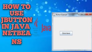 How to use Button in java netbeans  buttons in java  JButton  Java Buttons  Java GUI Buttons [upl. by Moreland]