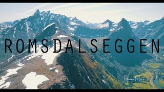 Romsdalseggen  4K Romsdalen Ridge Epic Aerial [upl. by Henley]